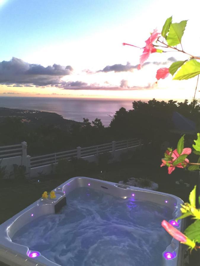 Belavue & Spa Prive, Avec Vue Panoramique Sur Mer, Jardin Creole Paysager, Jacuzzi Prive Буйянт Екстериор снимка